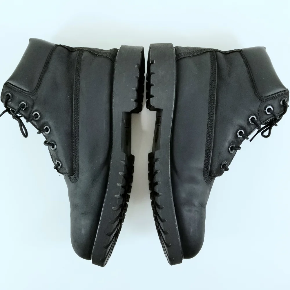 Sz 7 Junior Timberland Premium Waterproof Nubuck Leather Boots
